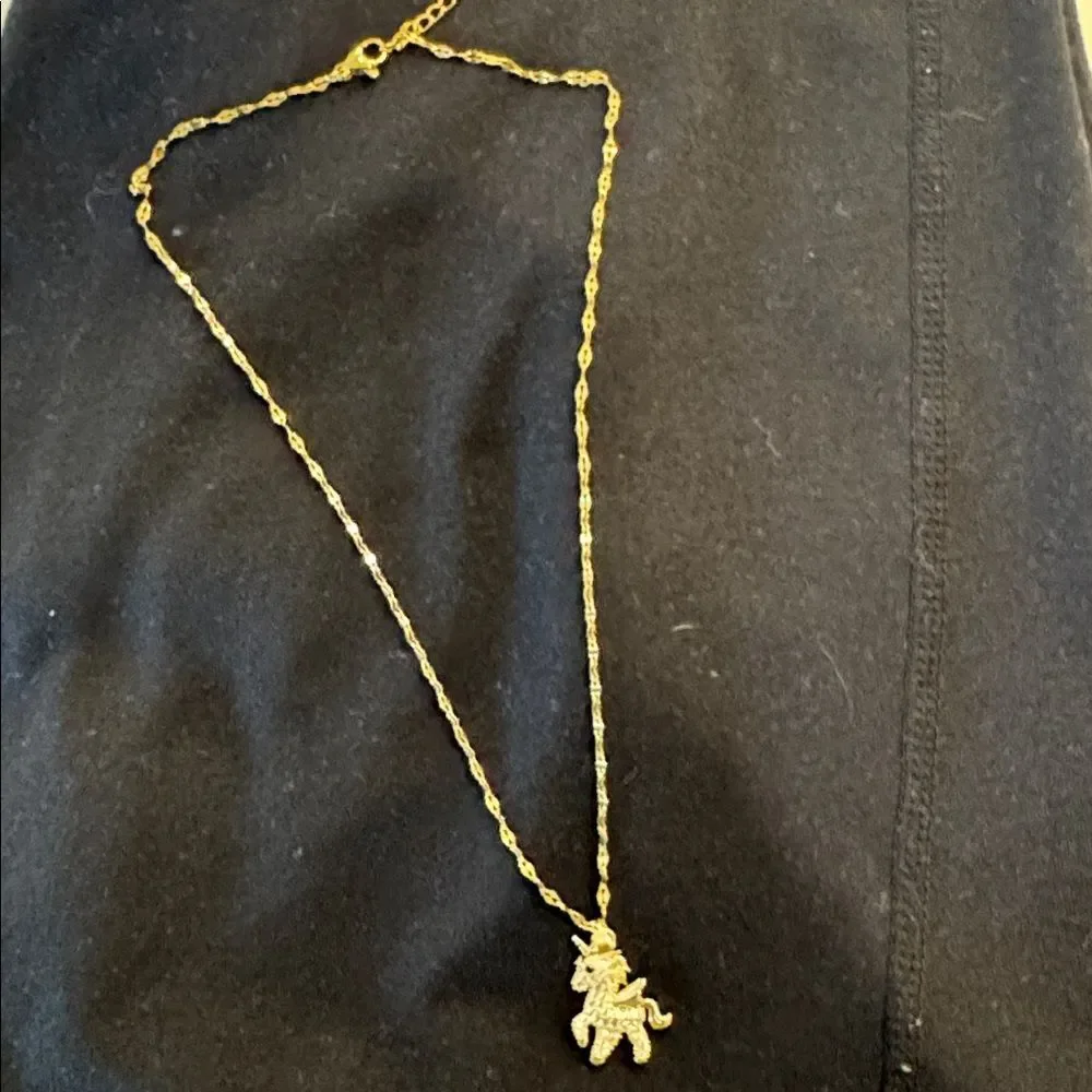 Sparkly Unicorn Necklace